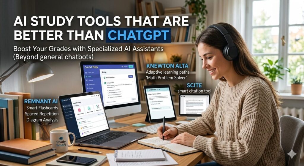 AI Study Tools That Are Better Than ChatGPT for Students in 2026 ai study tools that are better than chatgpt