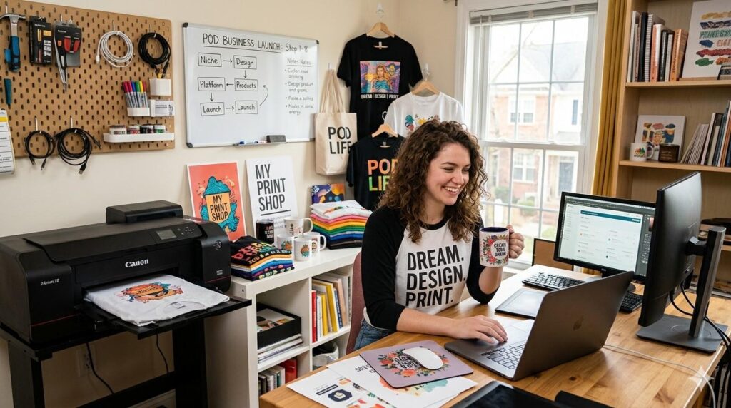 How to Start a Print on Demand Business: A Step-by-Step Guide for Beginners how to start a print on demand business​